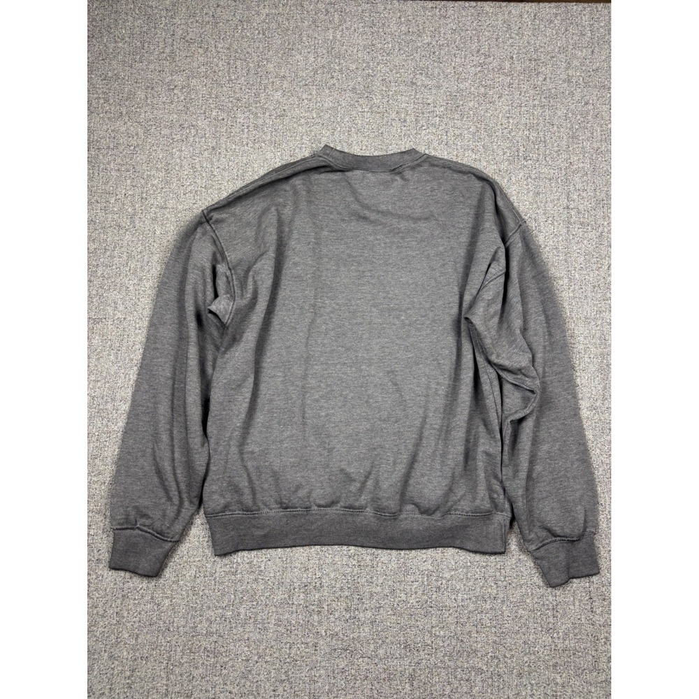 Rolling Stones Sacramento Tour Graphic Sweatshirt Grey Red Embroidery Large - Picture 6 of 9